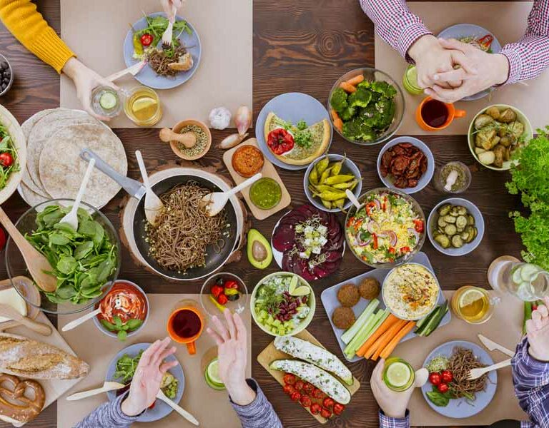 Photo de cuisine végétarienne