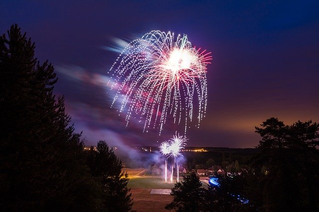 feu d'artifice