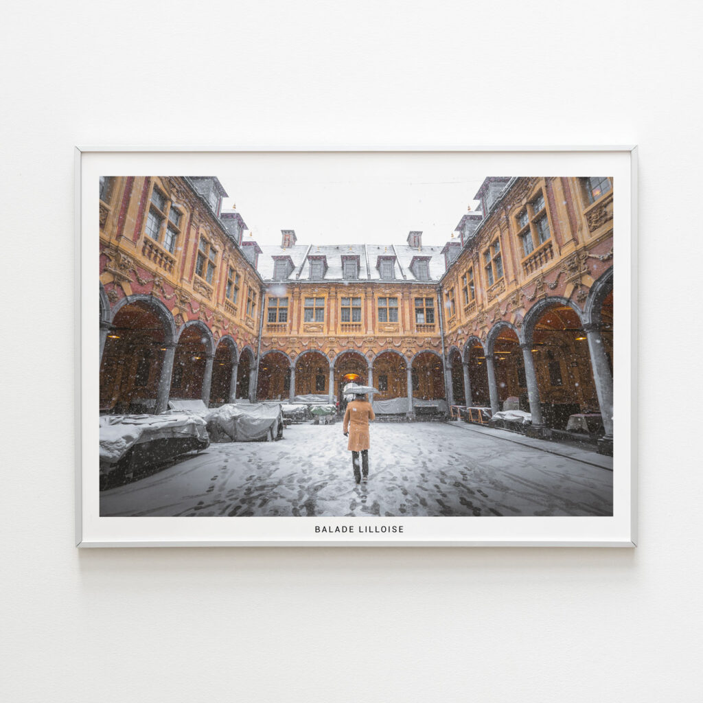 Photographie "Balade lilloise" de Benjamin Clipet en affiche de décoration
