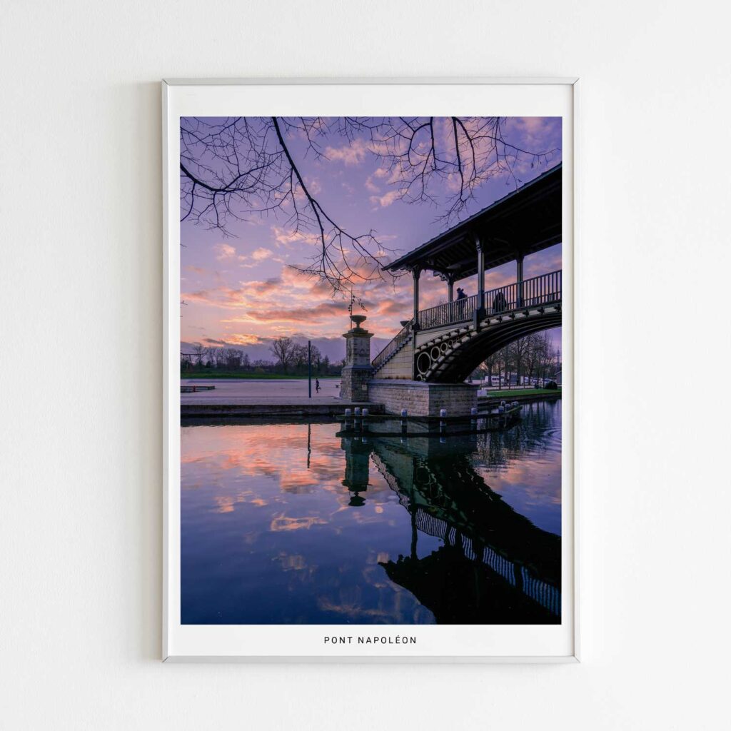 Photographie "Pont Napoléon" de Benjamin Clipet en affiche