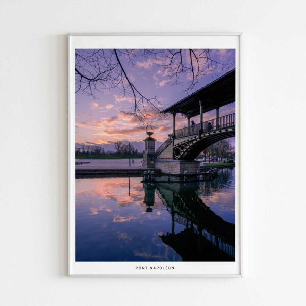 Photographie "Pont Napoléon" de Benjamin Clipet en affiche