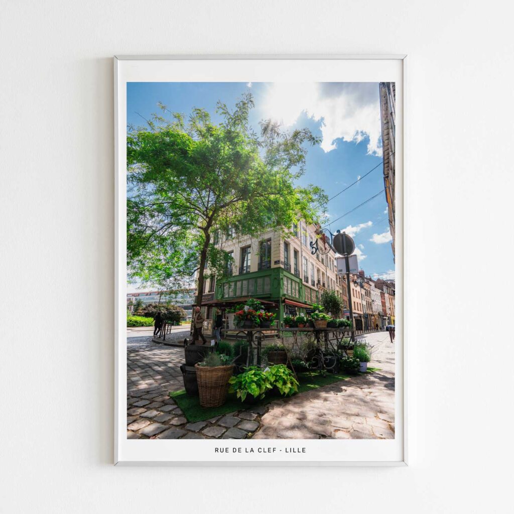 Photographie "Rue de la Clef" de Benjamin Clipet, en affiche de décoration