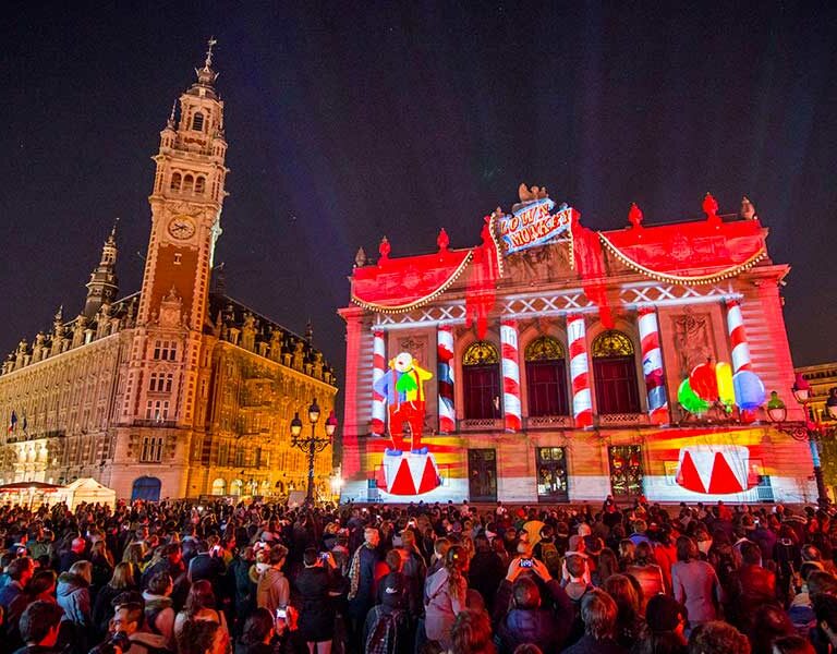 Que faire à Lille et aux alentours en avril ? Video Mapping festival 2026 à Lille