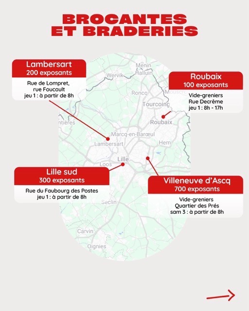 Que faire à Lille et aux alentours le week-end du 30 avril au 4 mai ?