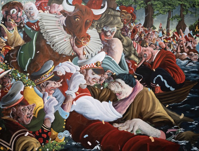 The distorded party 