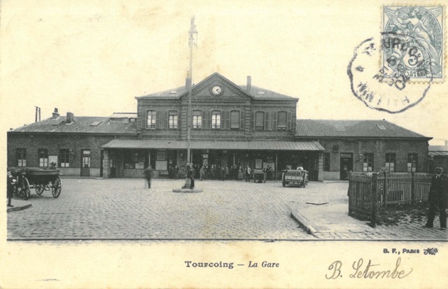 cp 814 ancienne gare bf fiche oeuvre moyenne