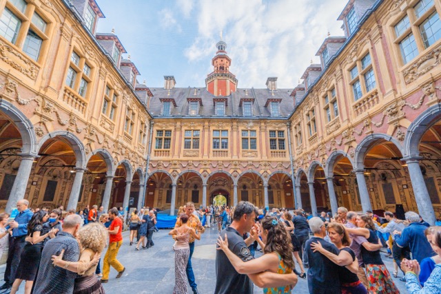 Danse en plein air à Lille