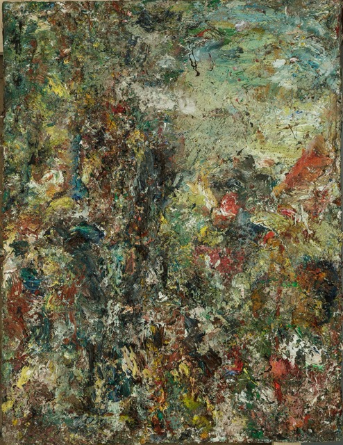 4 eugène leroy, paysage, 1982, huile sur toile, collection privée © florian kleinefenn moyenne