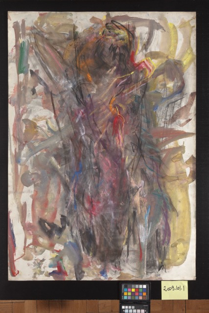 7 eugène leroy, sans titre (nu), 1980 1990, gouache, craies et fusain sur papier, muba eugène leroy © florian kleinefenn moyenne