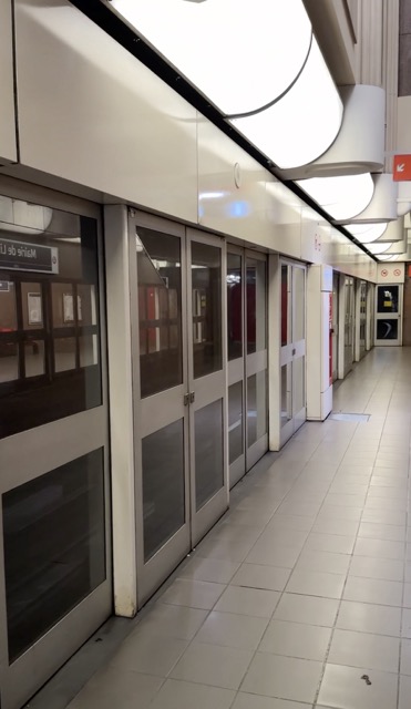 Station de métro fantome à Lille