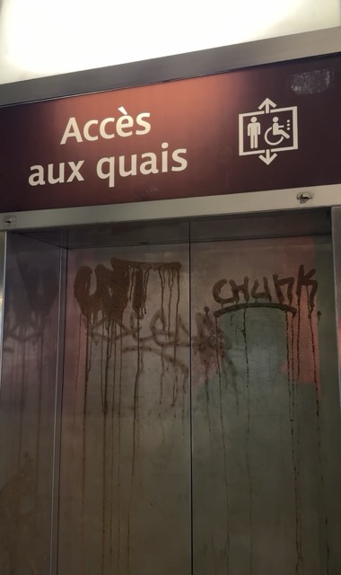 Station de métro fantome à Lille