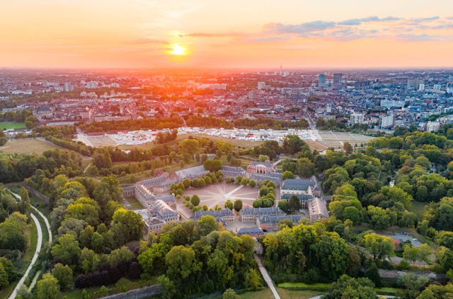 Citadelle de Lille lever de soleil