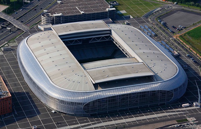 Stade Pierre Mauroy, à Lille