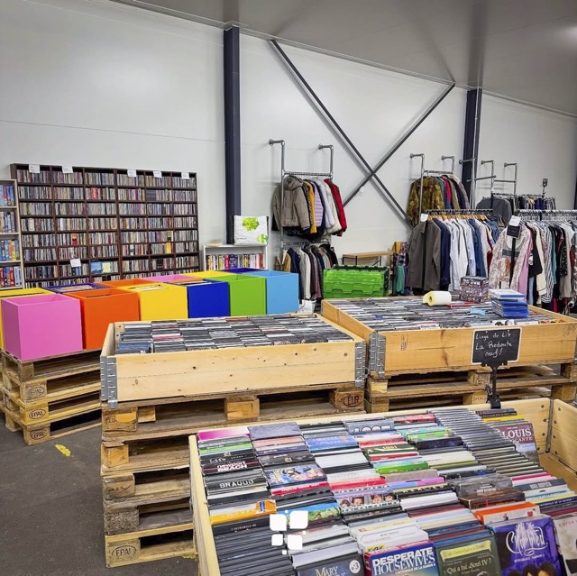 Livres à 1€ Bouquinerie du Sart à côté de Lille