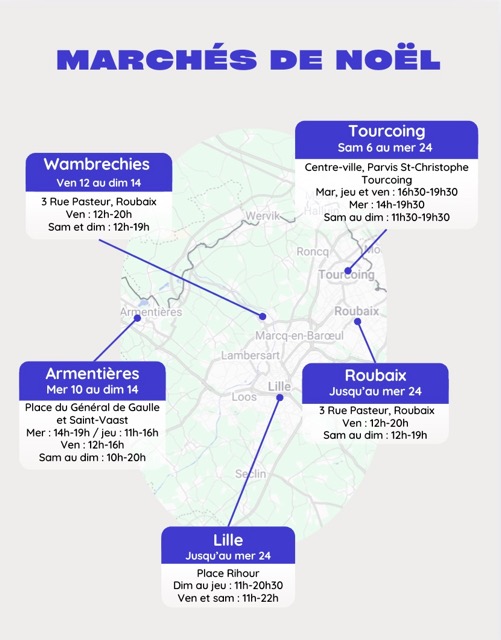 Marché de Noël à Lille