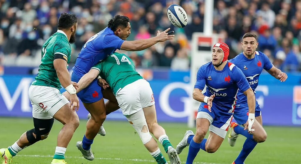 Le XV de France face à l'Italie, au stade Pierre Mauroy, à deux pas de Lille