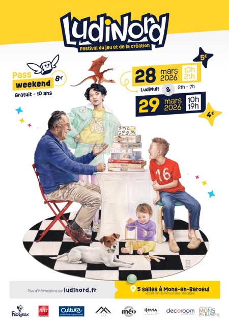 Que faire à Lille et aux alentours en mars ? LudiNord 2026 à Lille