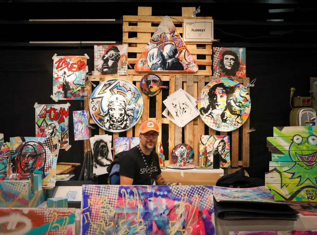 La Braderie de l'Art de roubaix, à côté de Lille