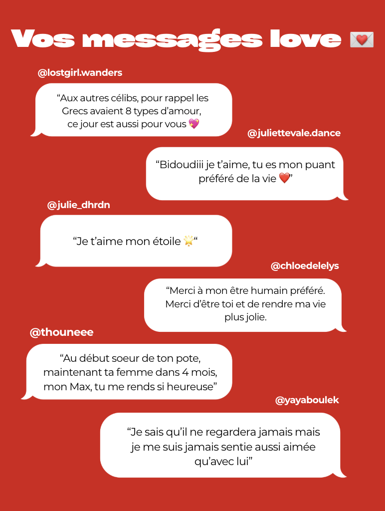 Vos messages love