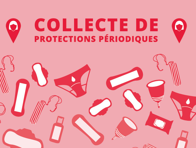 Que faire à Lille et aux alentours en mars ? collecte de protections periodiques