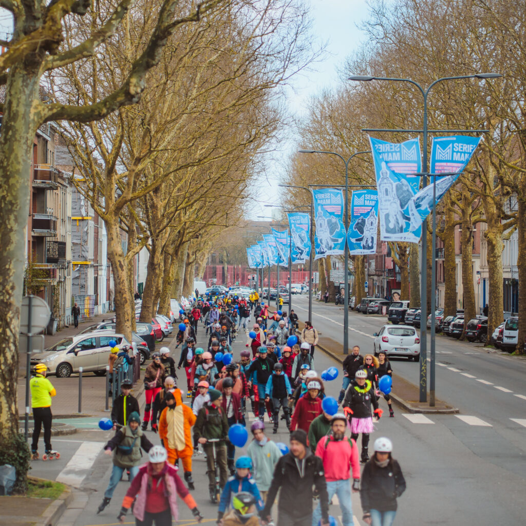 Que faire à Lille et aux alentours du 9 au 15 mars ? Parade roller et vélo Séries Mania