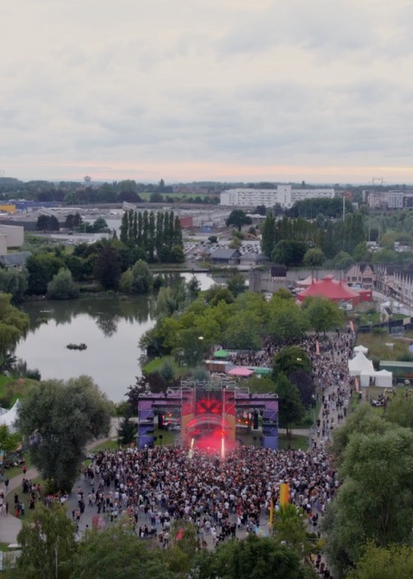 Jardin Électronique d'été, à Lille
