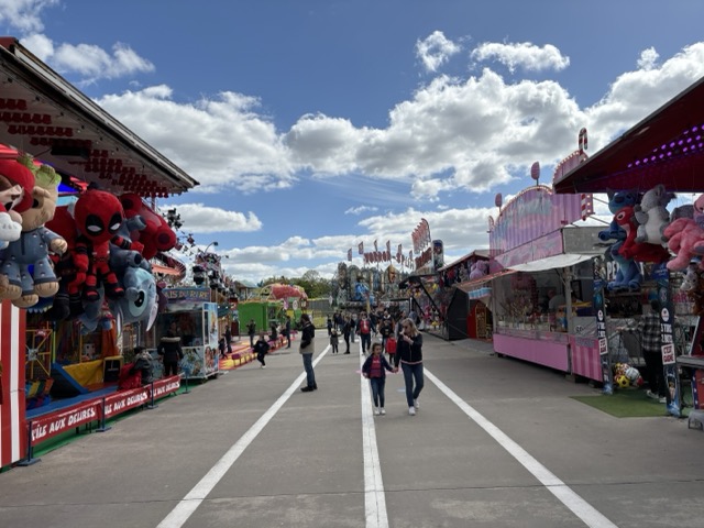 Foire aux manèges à Lille