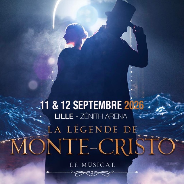 La comédie musicale "La légende de Monte Cristo" au Zénith de Lille