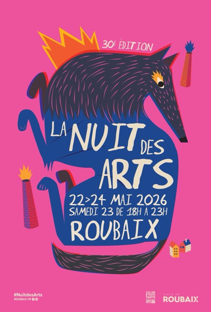 nuit des arts roubaix près de Lille moyenne