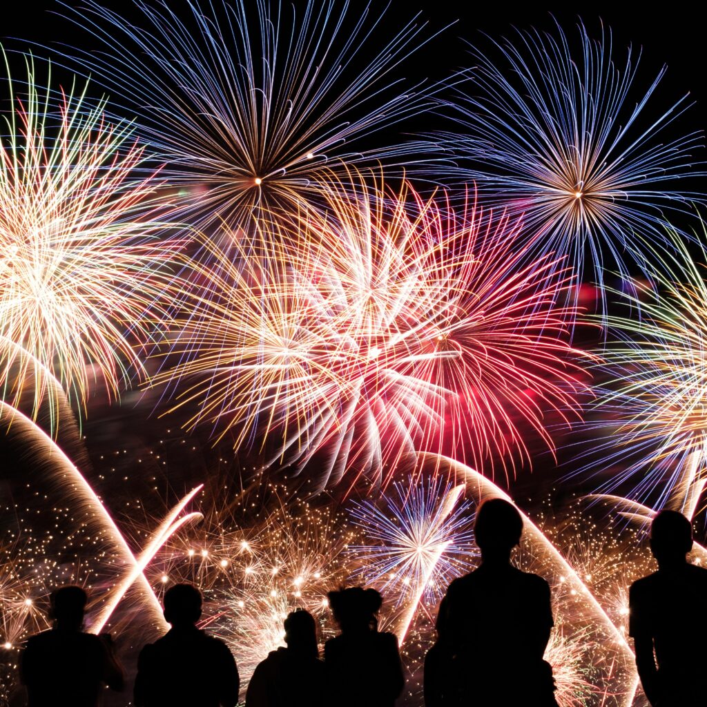 feu feux d'artifices 