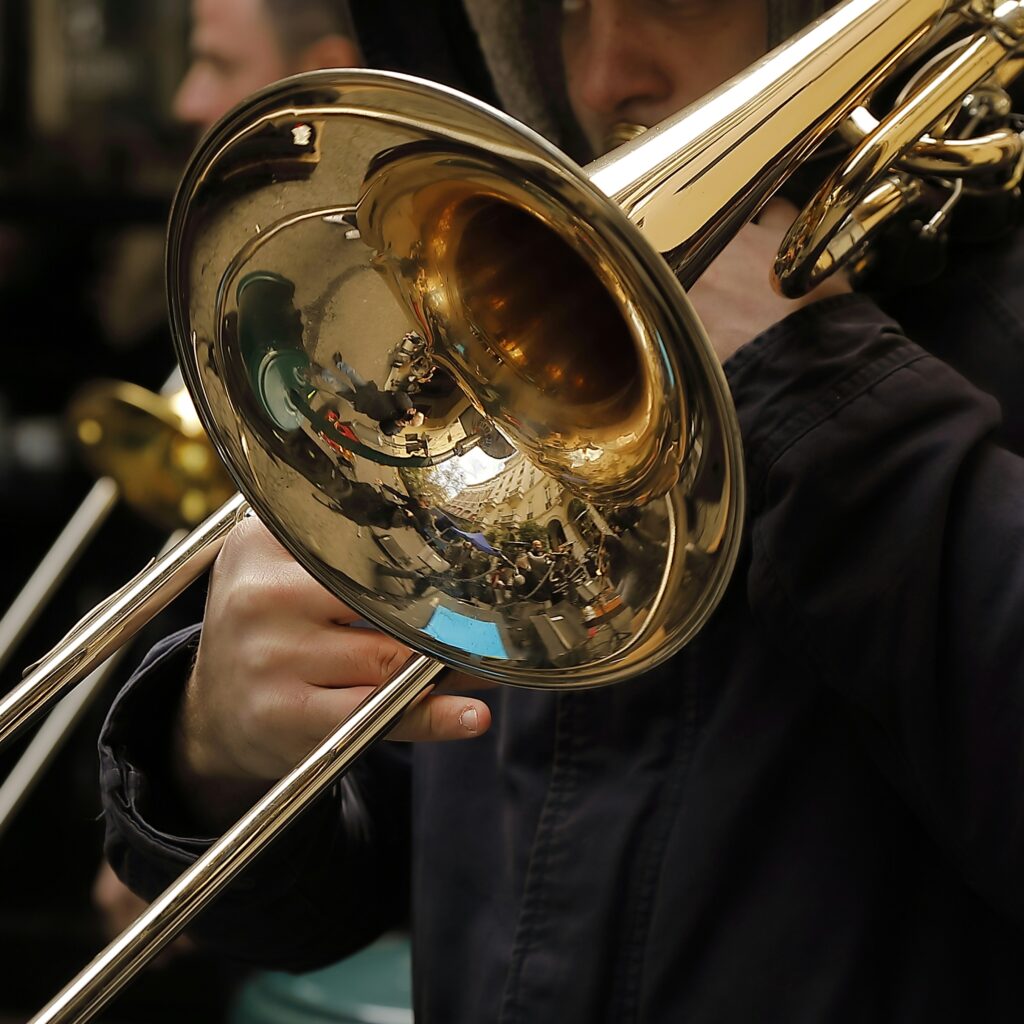 fanfare trombone instrument musique concert
