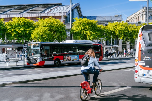 Nouveau réseau de bus ilévia à Lille
