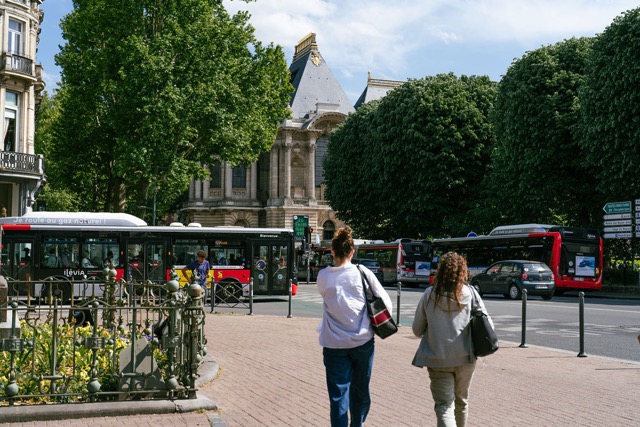 Nouveau réseau de bus ilévia à Lille