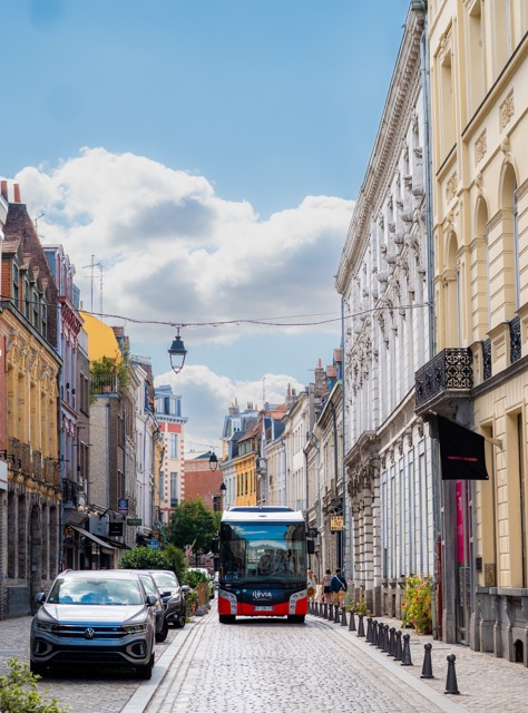 Nouveau réseau de bus ilévia à Lille