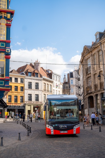 Nouveau réseau de bus ilévia à Lille