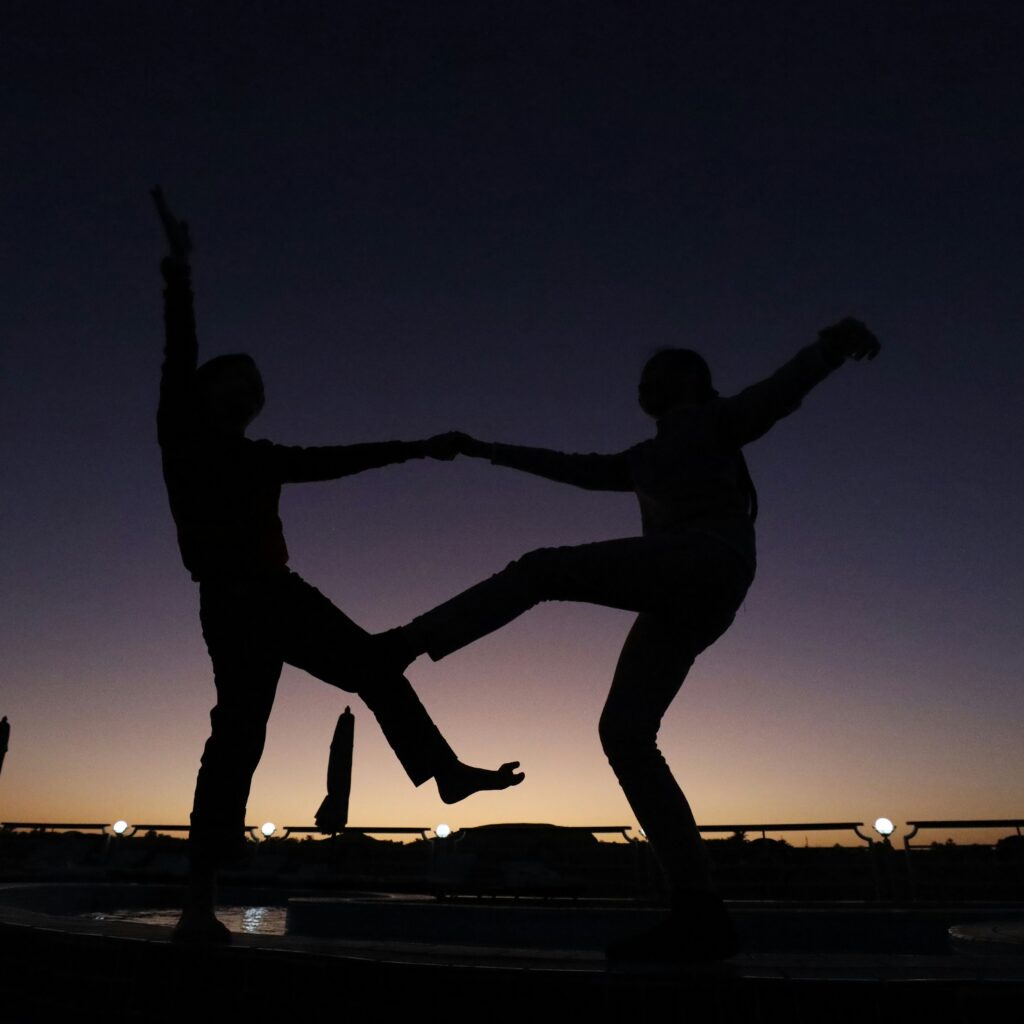 DANSE EN PLEIN AIR couple duo