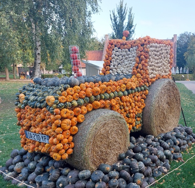 Fête de la citrouille au musée de Plein Air à côté de Lille