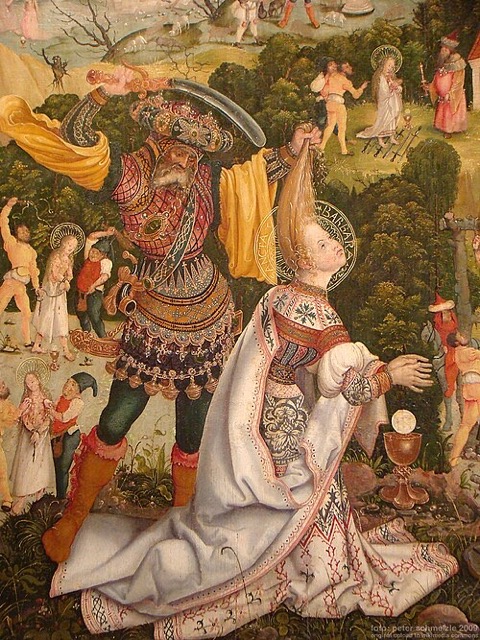 L'histoire de Sainte-Barbe pour le Musée des Canonniers Sédentaires à Lille