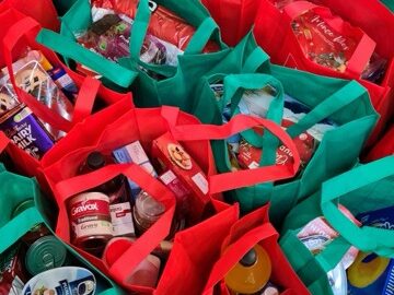 Collecte alimentaire à Lille