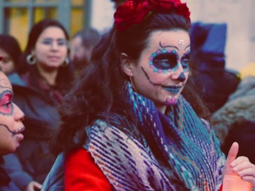 jour des morts par le Collectif Yoliztli
