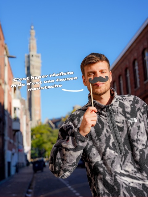 Movember moustache de Mr Clipet 